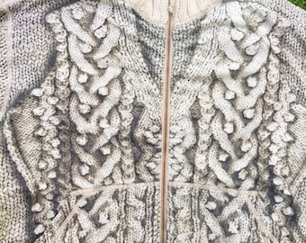 Jean Paul Gaultier Optical Illusion Mesh Wool Printed Knit Jean Paul Gaultier Optical Illusion Mesh Wool Printed Knit