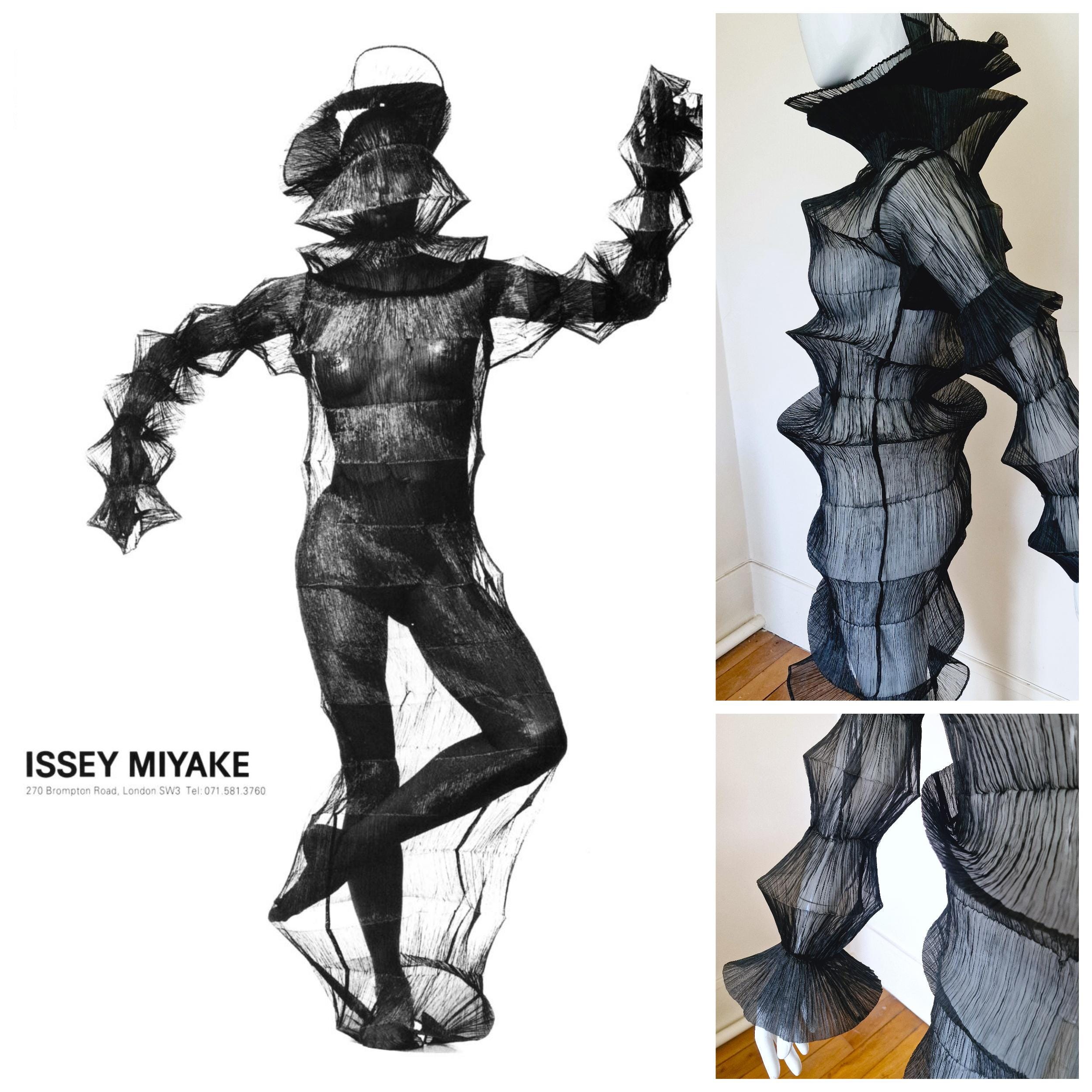 【激レア】ISSEY MIYAKE S/S 2003 スパイラルカット フレア Issey Miyake 1994 S/S Runway Flying Saucer Sculpture Transparent