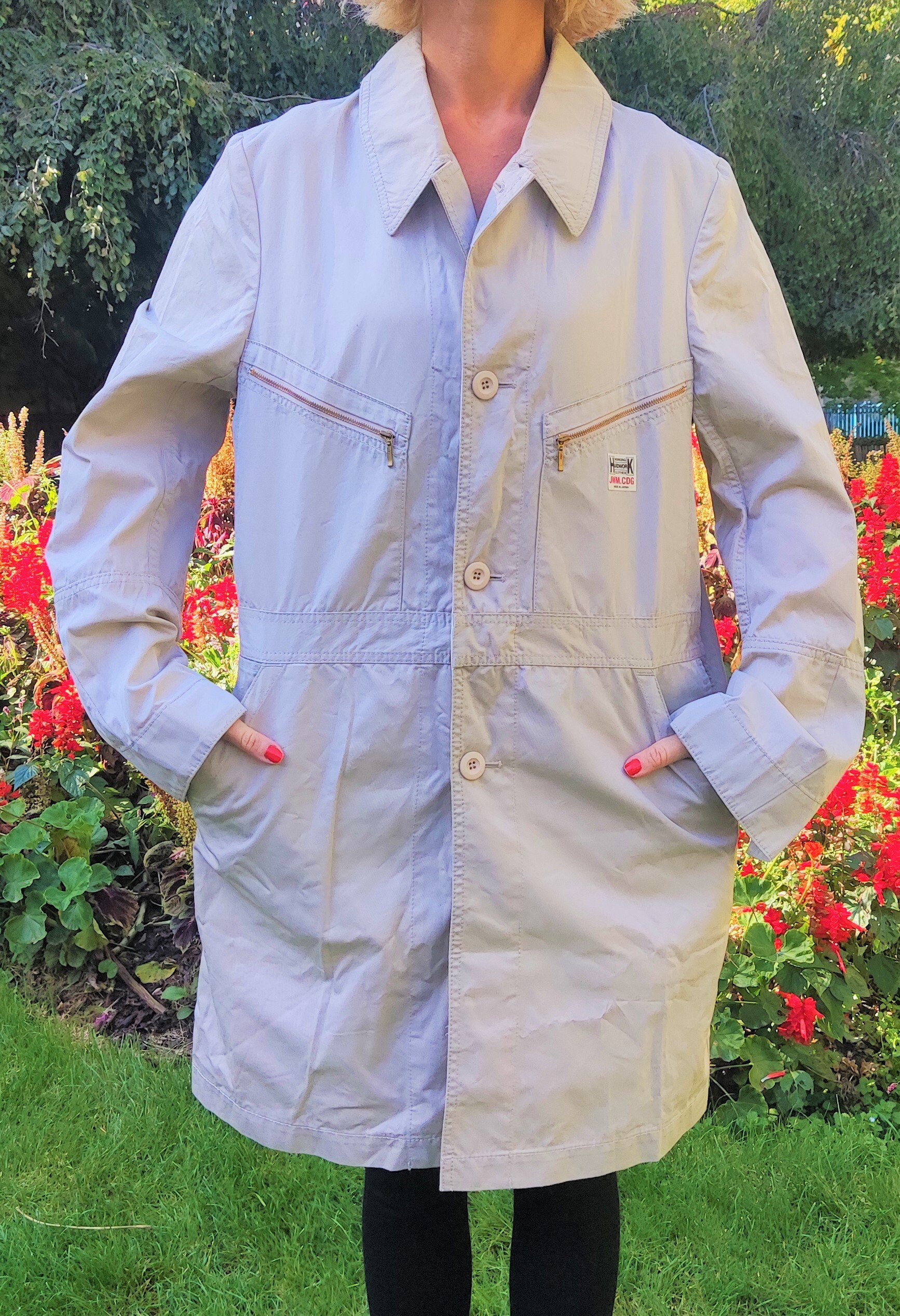 Junya Watanabe Comme Des Garcons Man Working Hardwork Cream Brown