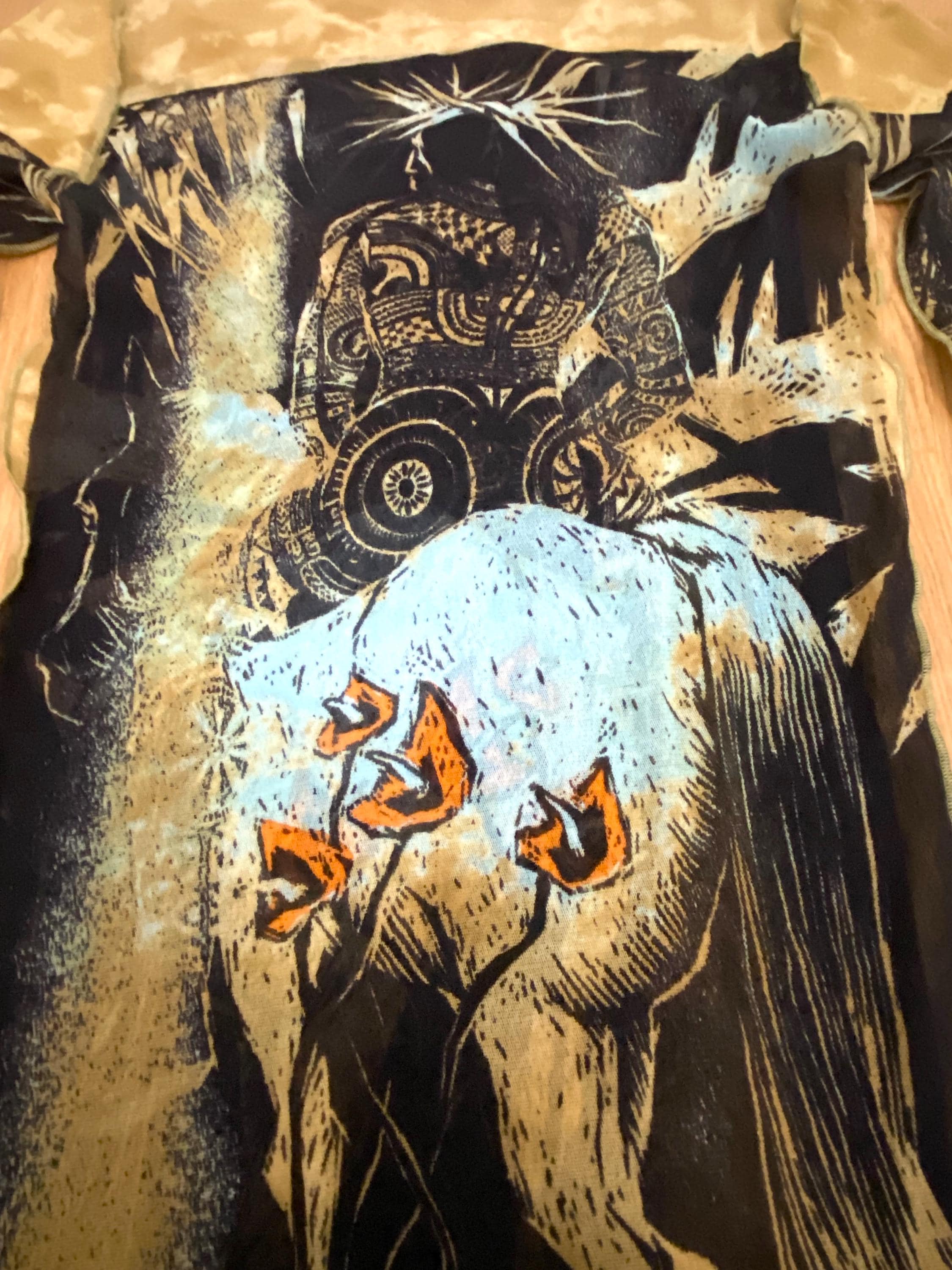 Jean Paul Gaultier Warrior Amazon Indian Beetle Face Psychedelic