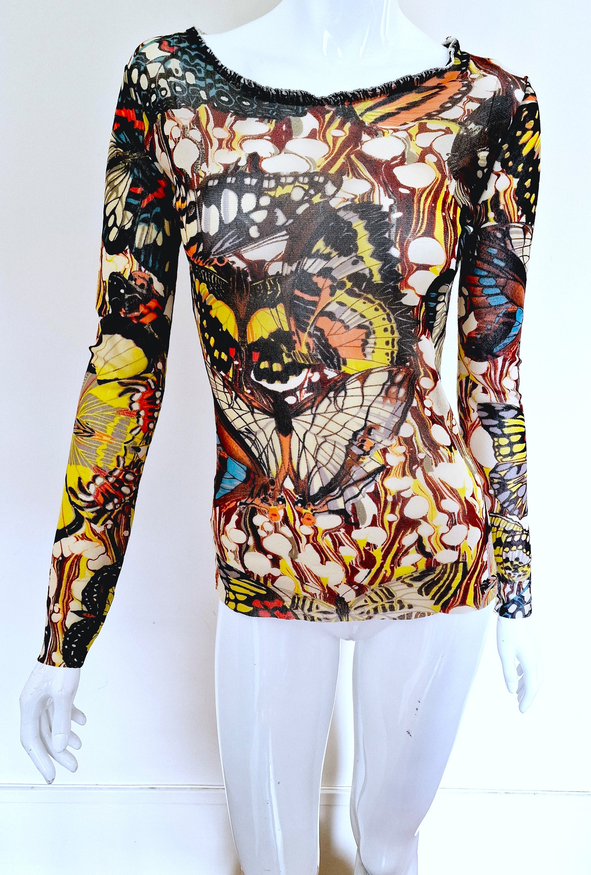 Jean Paul Gaultier Butterfly Tattoo Kendall Jenner Floral