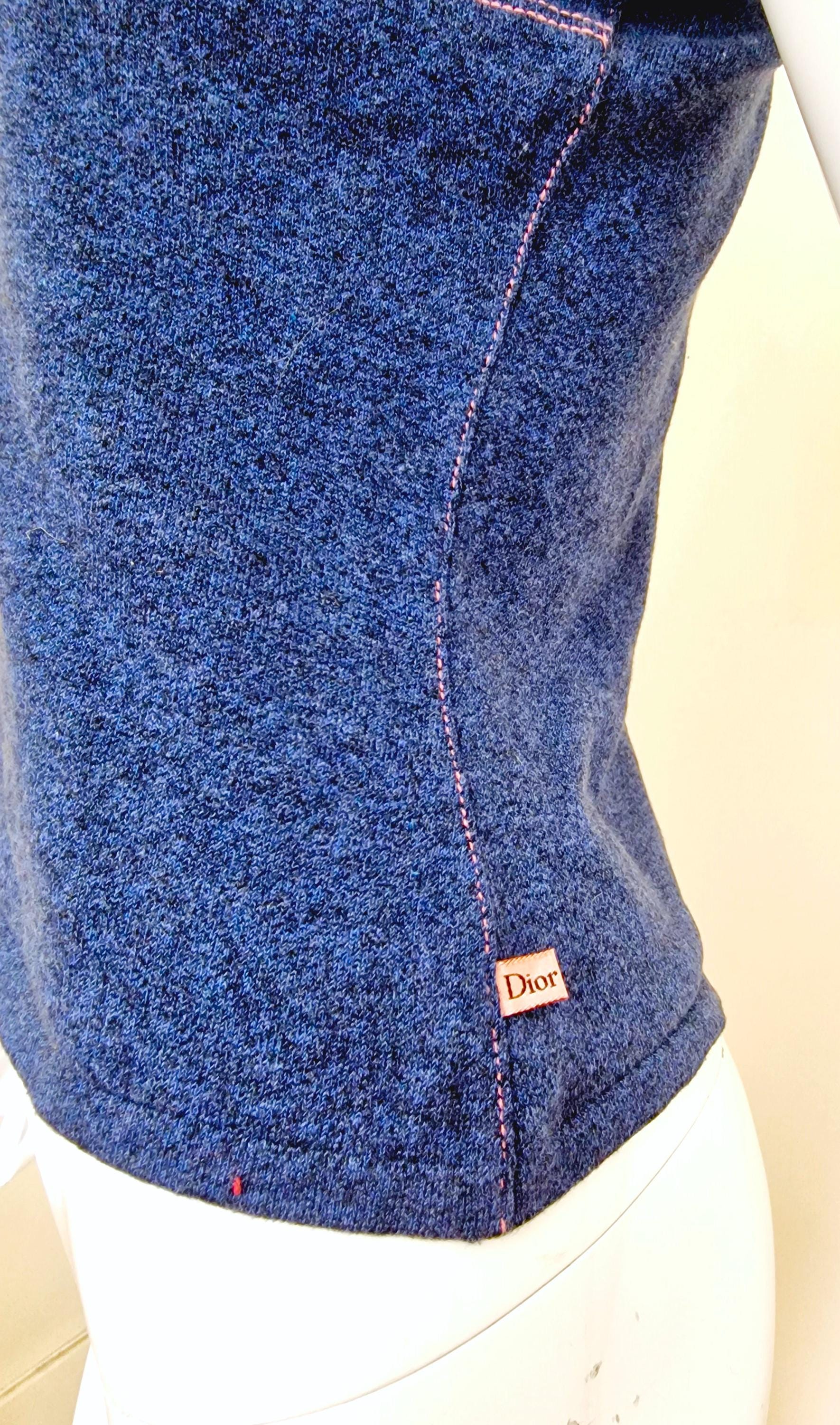 Christian Dior by John Galliano S/S 2003 Denim Jeans Pink