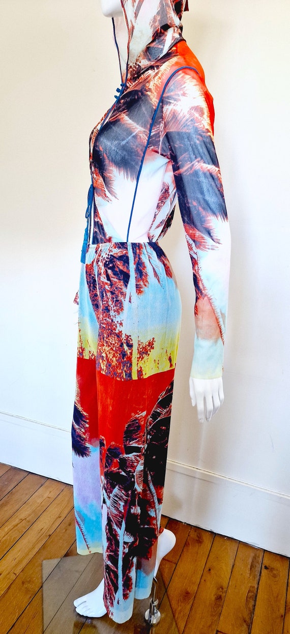 Jean Paul Gaultier Palm Tree Trees Tropical Flamingo Soleil