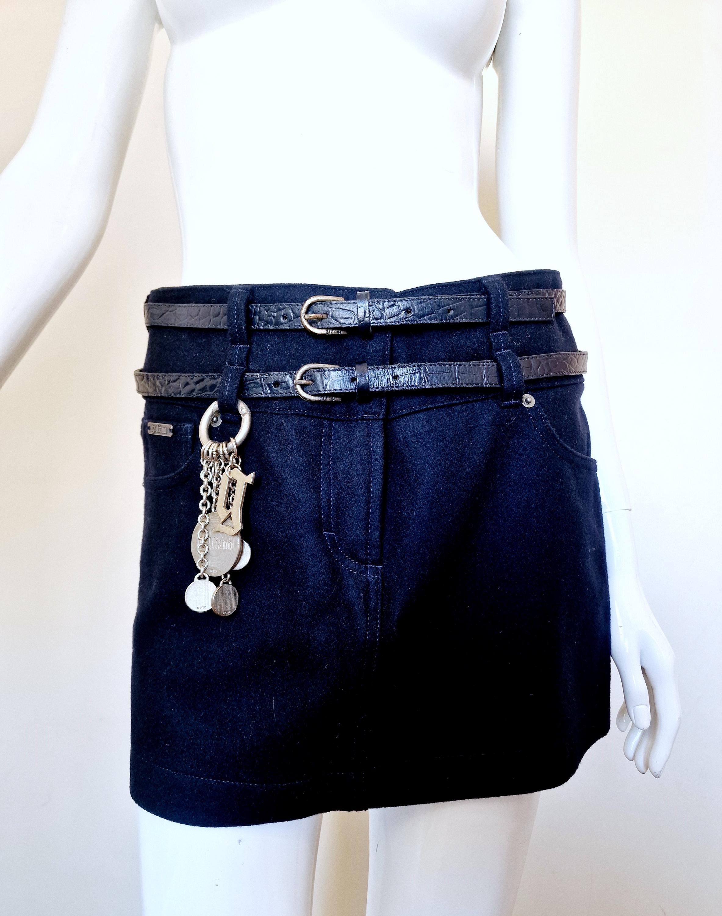 クリスチャンディオール　ベルト　ジョンガリアーノ期　ヴィンテージ　レザー Dior galliano belt - Etsy 日本