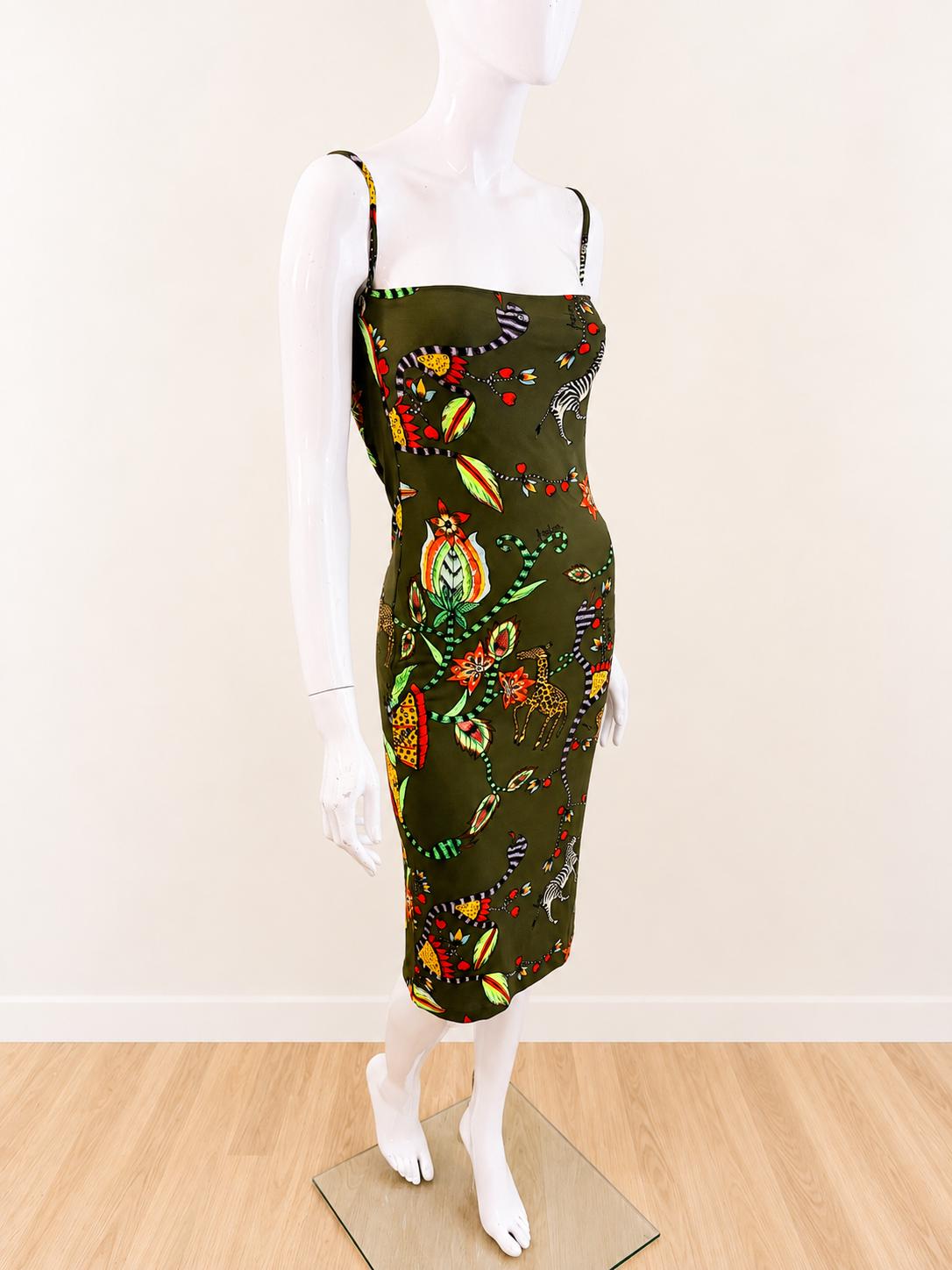 Roberto Cavalli Leopard Dress - Etsy