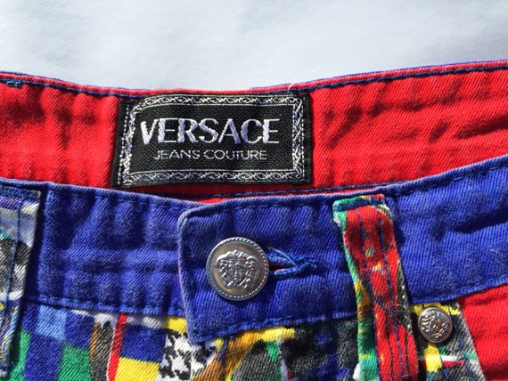 GIANNI *VERSACE* Jeans Couture Vintage 90s Multic… - image 6