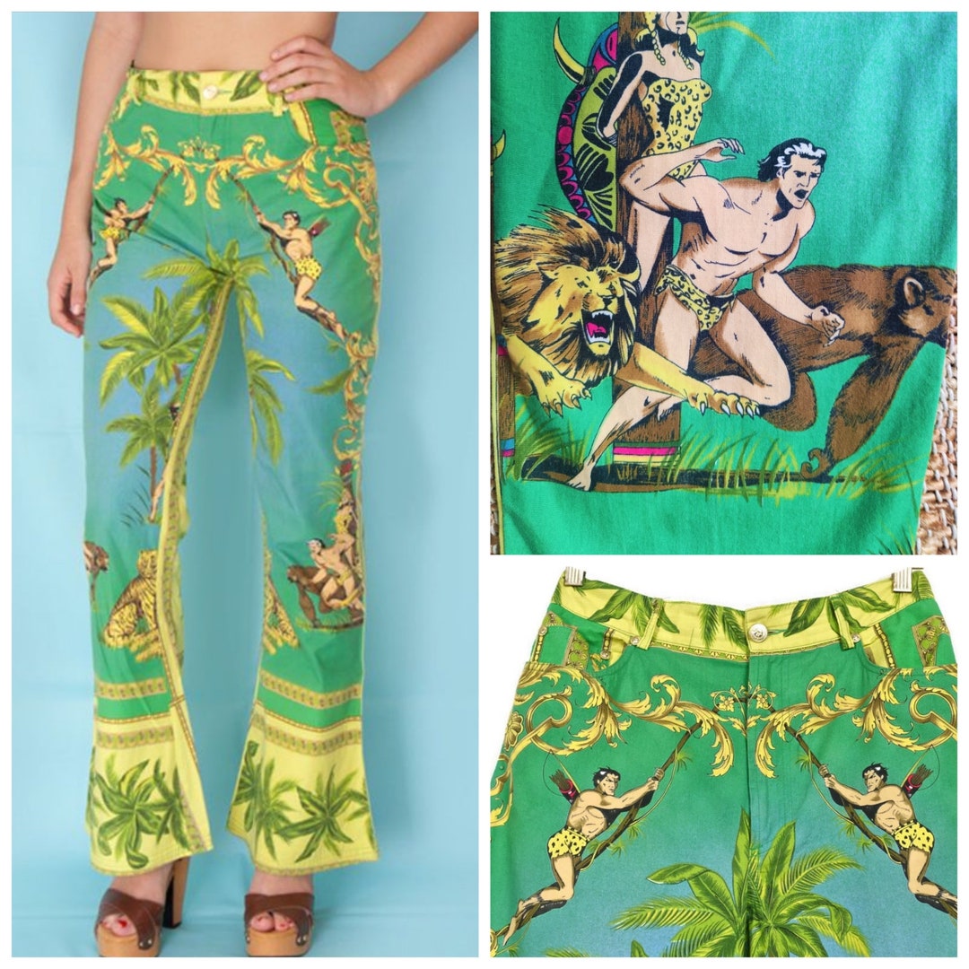パンツ GIANNI VERSACE archive Snakeprint slacks il_1080xN.4900857748_bxfu.jpg