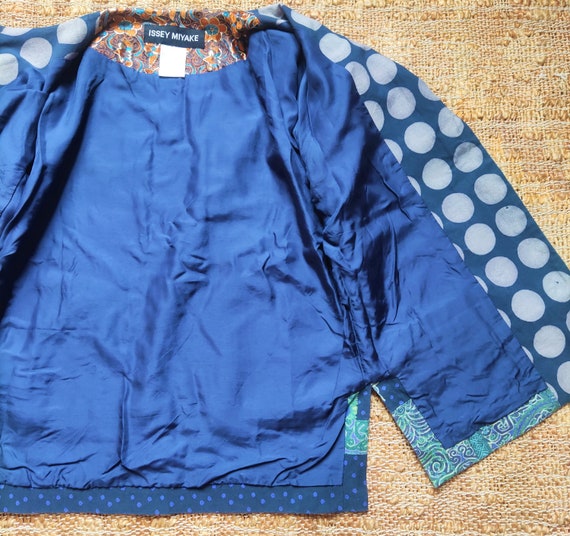 Issey Miyake Patchwork Paisley Mandala Polka Dot Vintage Runway