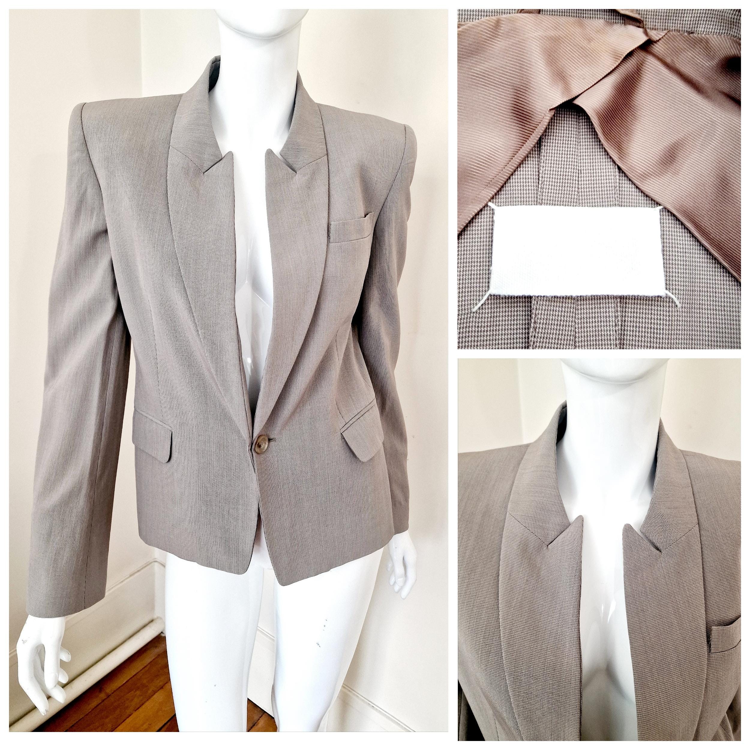 Martin Maison Margiela S/S 2008 Deconstructed Tailored Houndstooth 