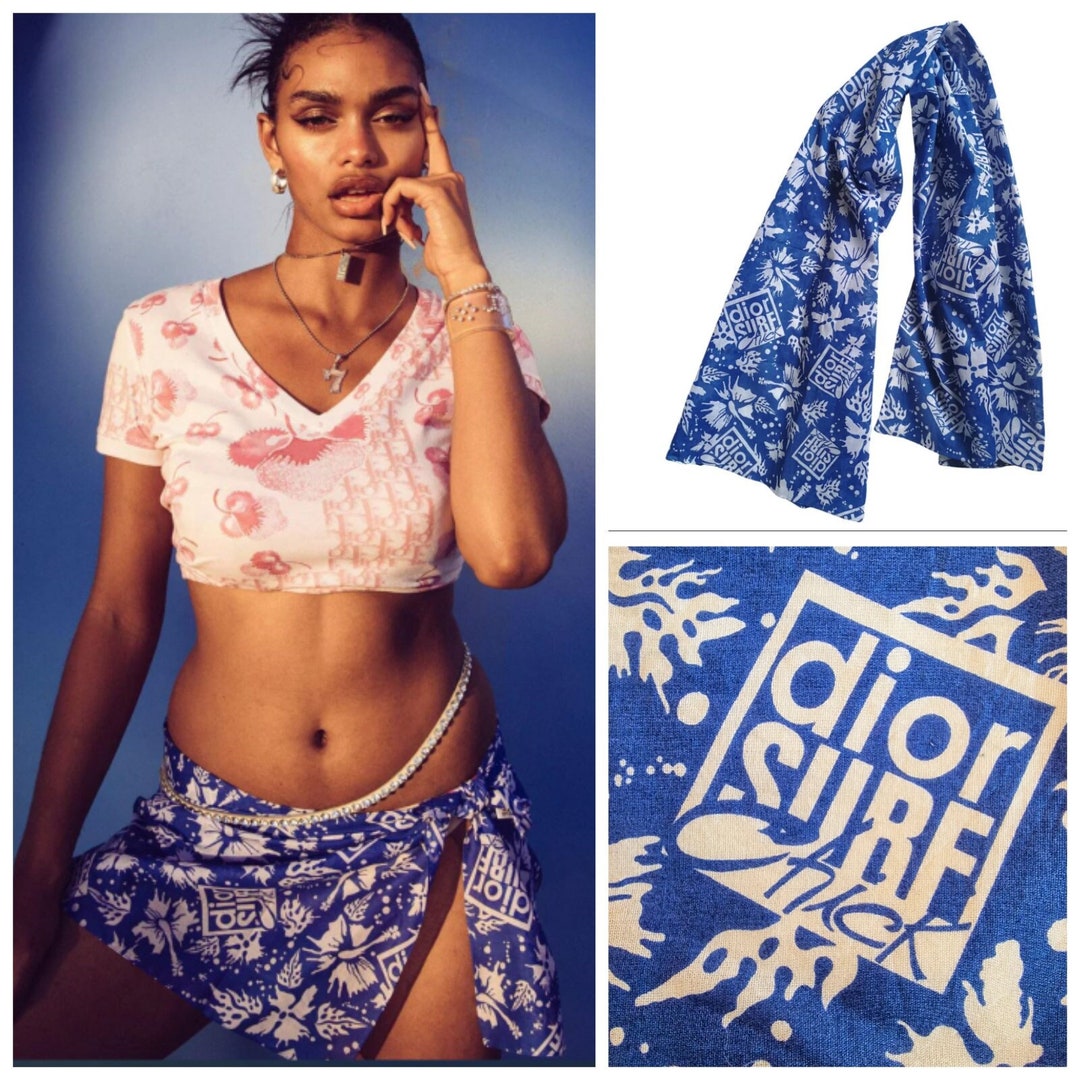 Christian Dior Galliano 2004 Surf Top