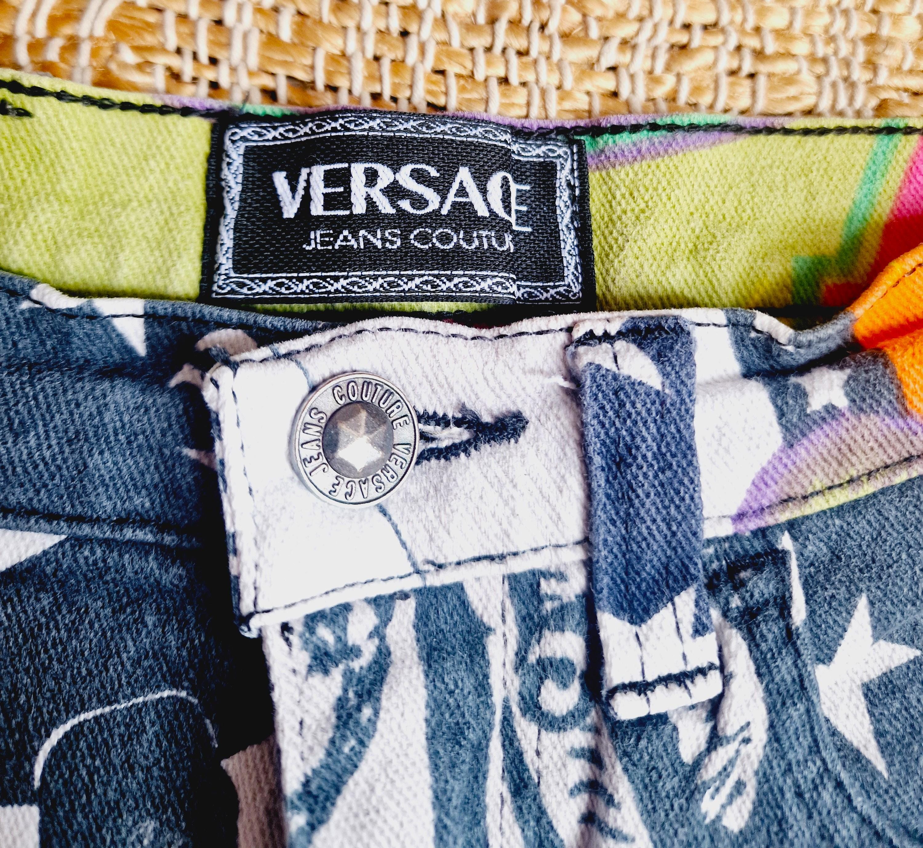絵画 VERSACE JEANS COUTURE VINTAGE Gianni Versace Jeans Couture 90s Manhattan New York City