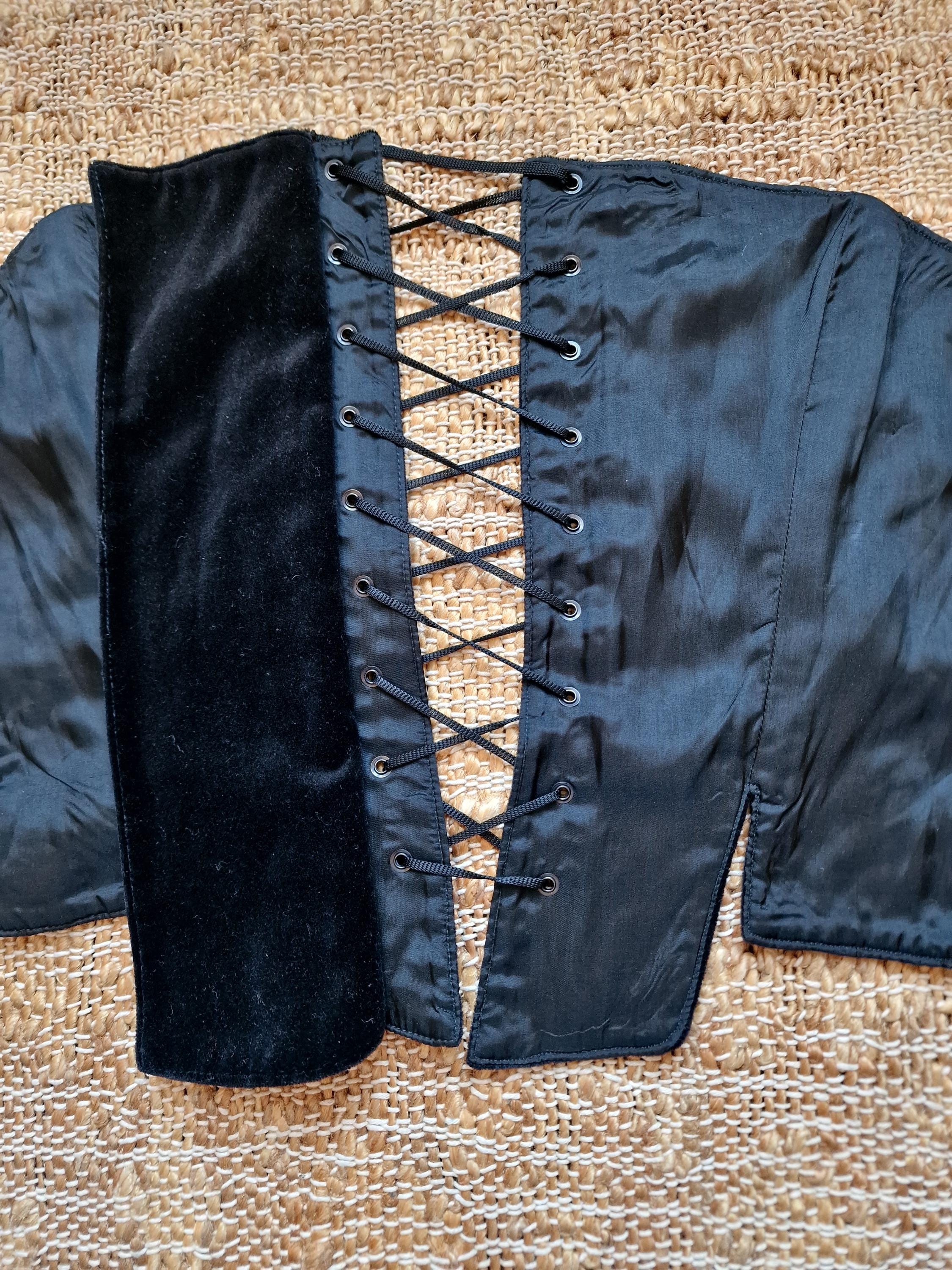 Bustier Corset Vintage Lolita Lempicka (années 90) - Taille 42, Noir, Occasion