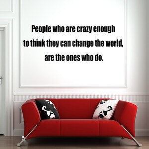 Adesivo da parete con citazione sulla vita / Adesivo da parete con citazione motivazionale / Decorazione murale ispiratrice Q14