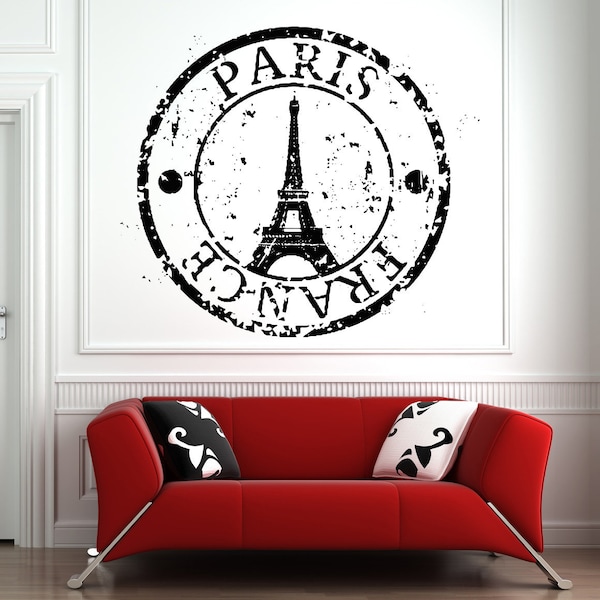Paris Wall Decals Etsy