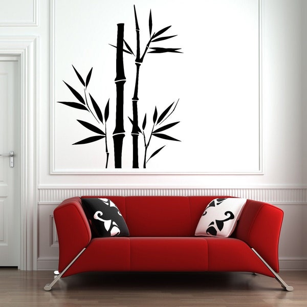 Bamboo Wall Decal | Bamboo Wall Sticker | Bamboo Decals Wall Decor PL29