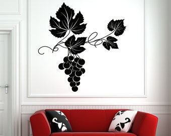 decalmile Wine Bottle Kitchen Wall Decals Grape Fruit Wall Stickers Dining Room Living Room Bar Kitchen Wall Decor Bottle Size: 12 to 14 decalmile Wine Bottle Kitchen Wall Decals Grape Fruit Wall Stickers Dining Room Living Room Bar Kitchen Wall Decor Bottle Size: 12 to 14