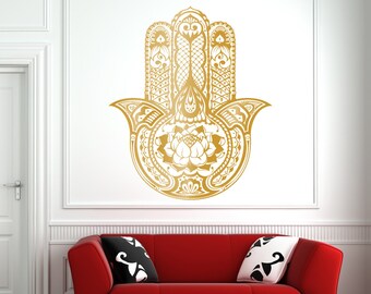 Hamsa Wall Decal Etsy
