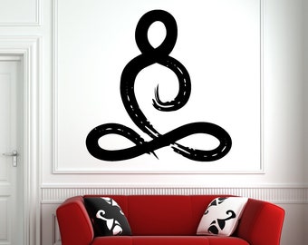 Buddha Wall Decal Etsy