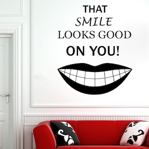 Dental Clinic Wall Decal | Dental Wall Sticker | Dental Clinic Wall Décor | Tooth wall decal 2979