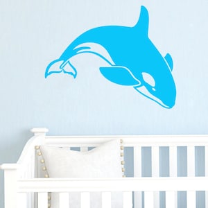Dolphin Wall Decal | Dolphins Wall Sticker | Dolphin Wall Art | Bathroom Wall Decor  t550