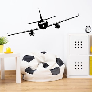 Airplane Wall Decal | Aircraft Wall Sticker | Airplane Wall Decor | Decals for Boys HL7
