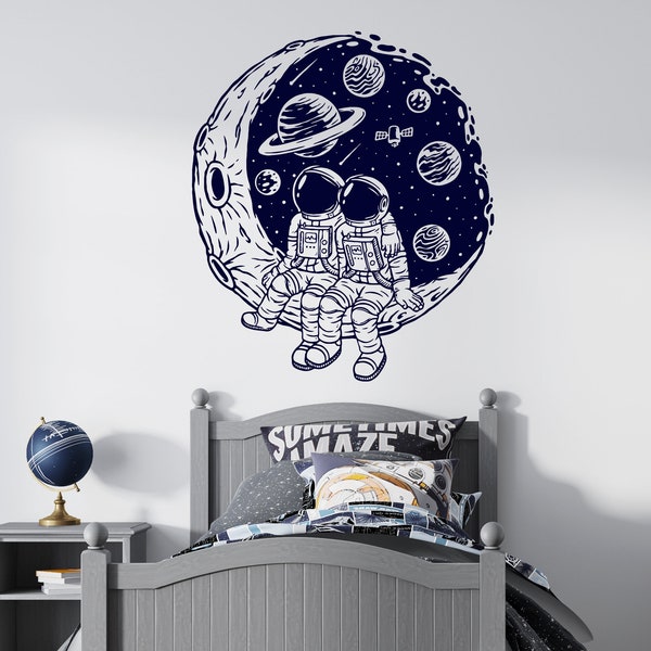 Space Wall Decals Etsy