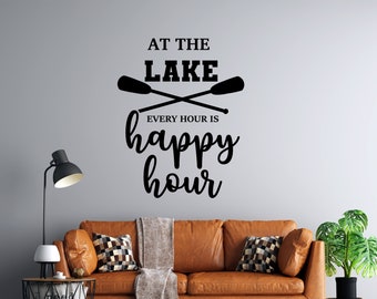 Lake House Wall Decal | Lake House Quote Wall Sticker | Lake House Decor LKH1