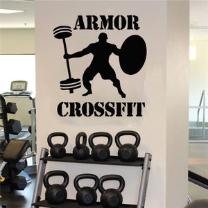 Fitness Wall Decal | Workout Wall Decal | Gym Wall Decor | Motivational Quote Wall Decal t734