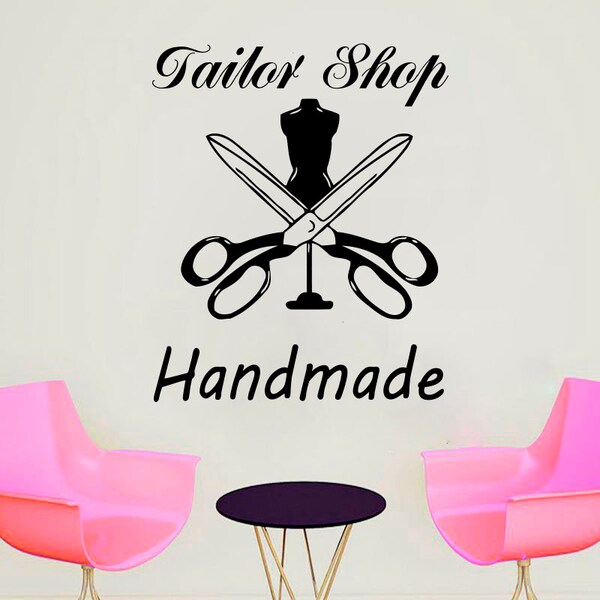 Sewing Wall Decal Etsy