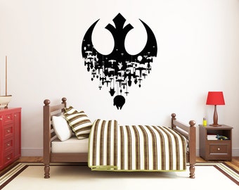 star wars bedroom wall stickers