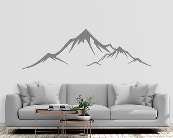 Vinyl Wall Decal Sticker Mountains OSMB914B
