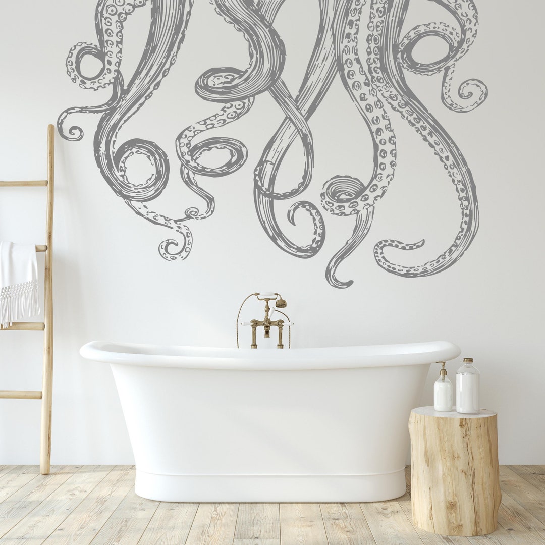 Octopus Tentacles Wall Decal | Octopus Tentacles Wall Sticker | Octopus ...