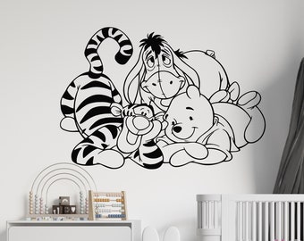 Stickers géant Arbres Magique Winnie l'Ourson Disney 106x104cm