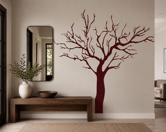 Tree Branch Wall Decal: Removable Vinyl Sticker 1259