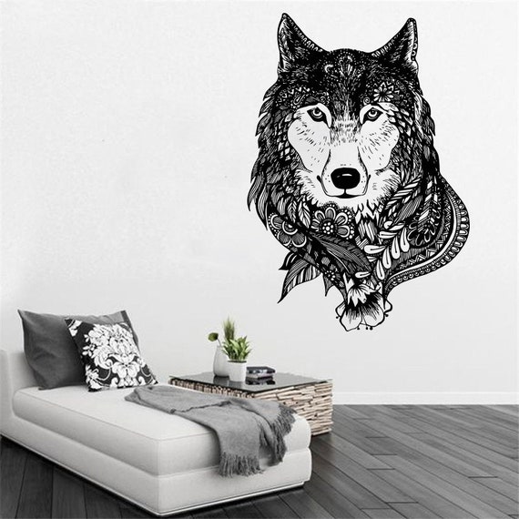 Wolf Beast Werewolf Predator Howl Animals Wall Decor Wall | Etsy