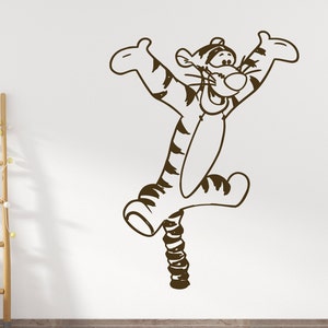 Winnie The Pooh Wall Decal Tigger Wall Sticker Winnie the pooh Nursery Wall Decor 5033