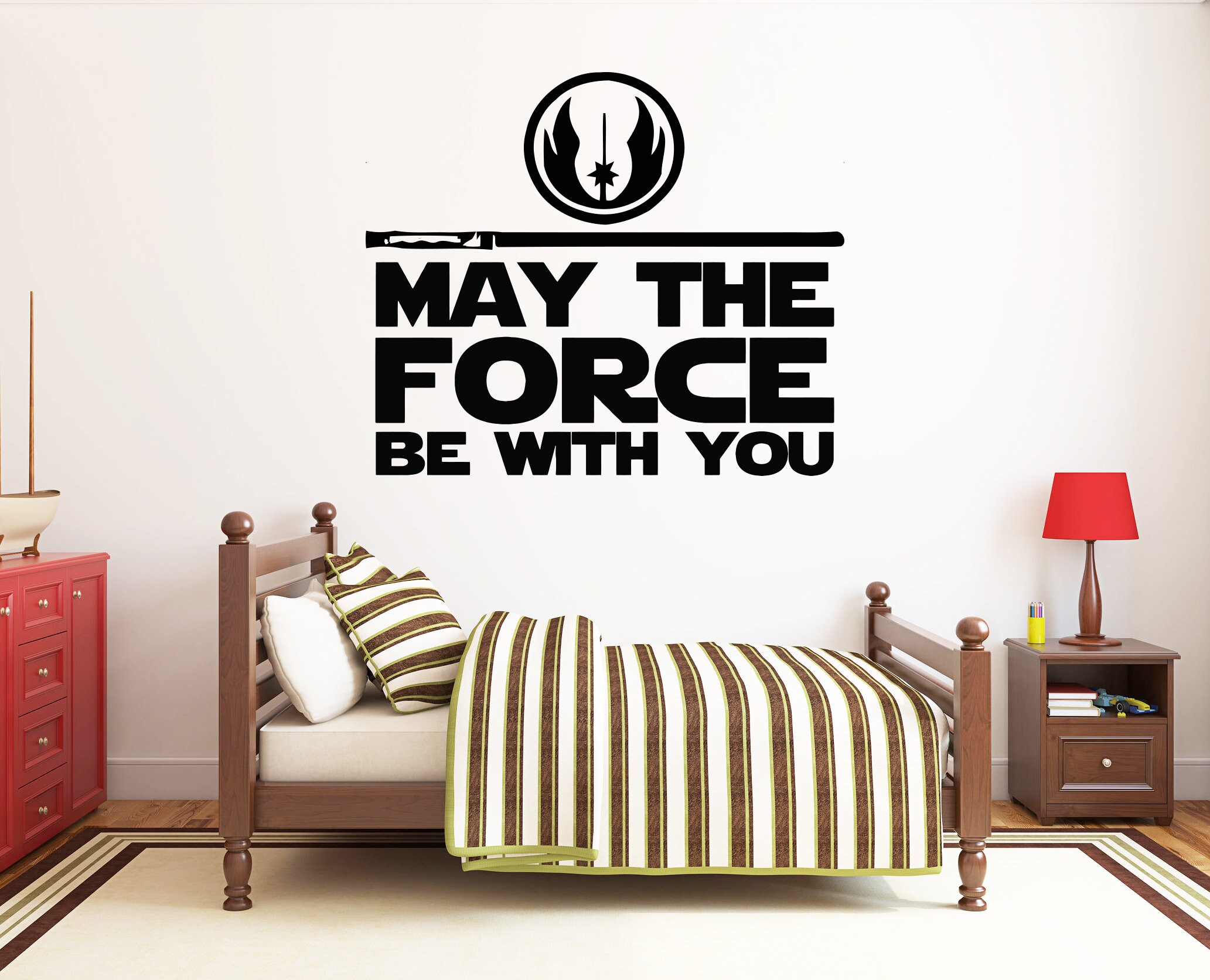 Star Wars Wall Decal Star Wars Wall Sticker Death Star Etsy
