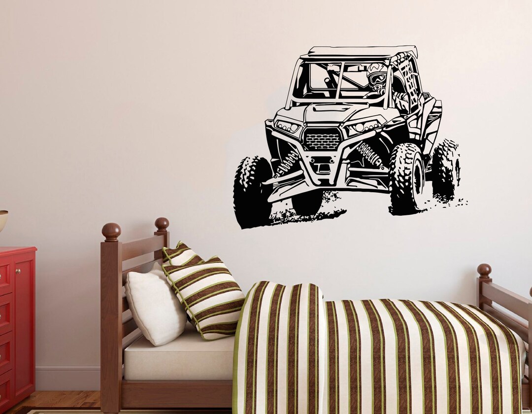 Polariz RZR Wall Decal UTV Wall Sticker for Kids 5231 - Etsy