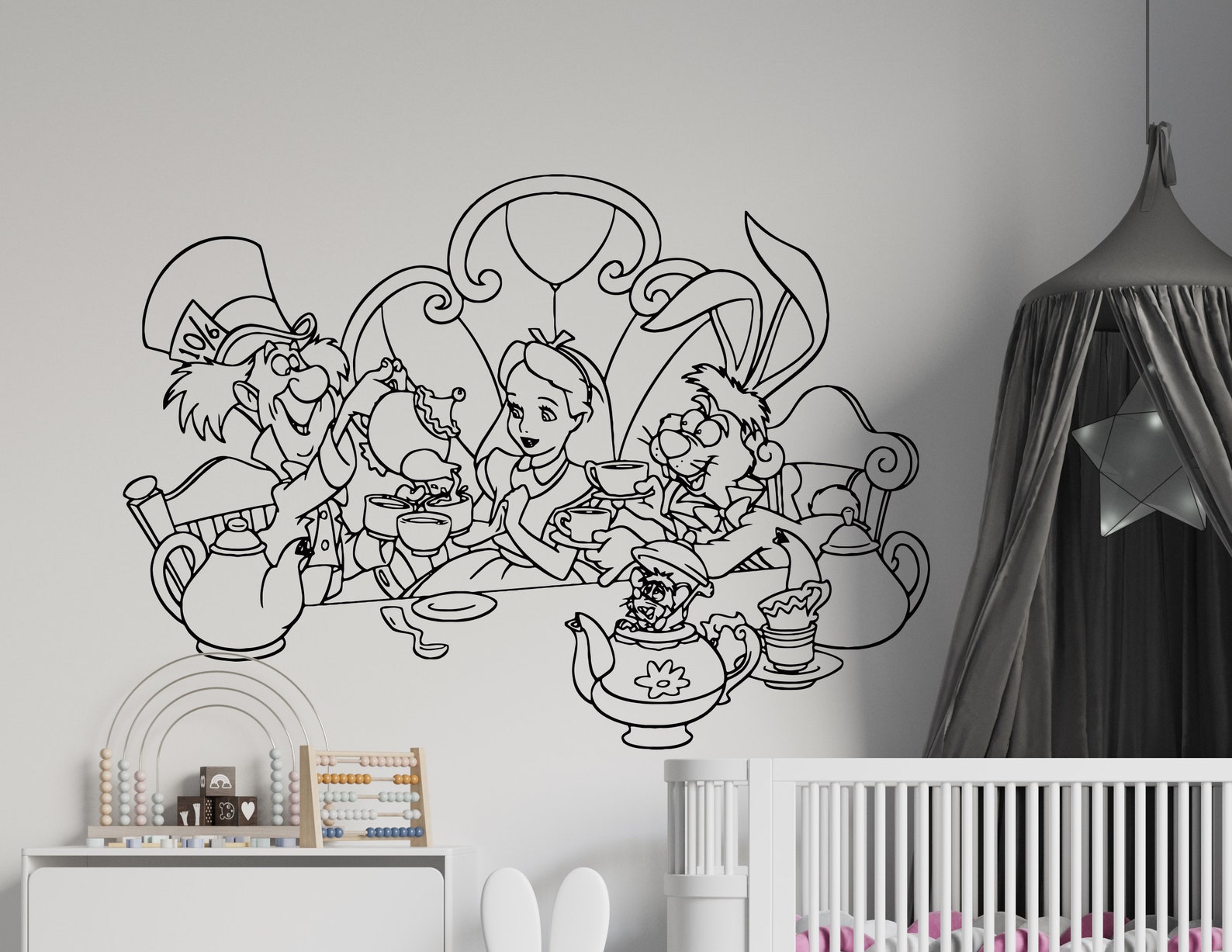 Alice In Wonderland Wall Decalsnull
