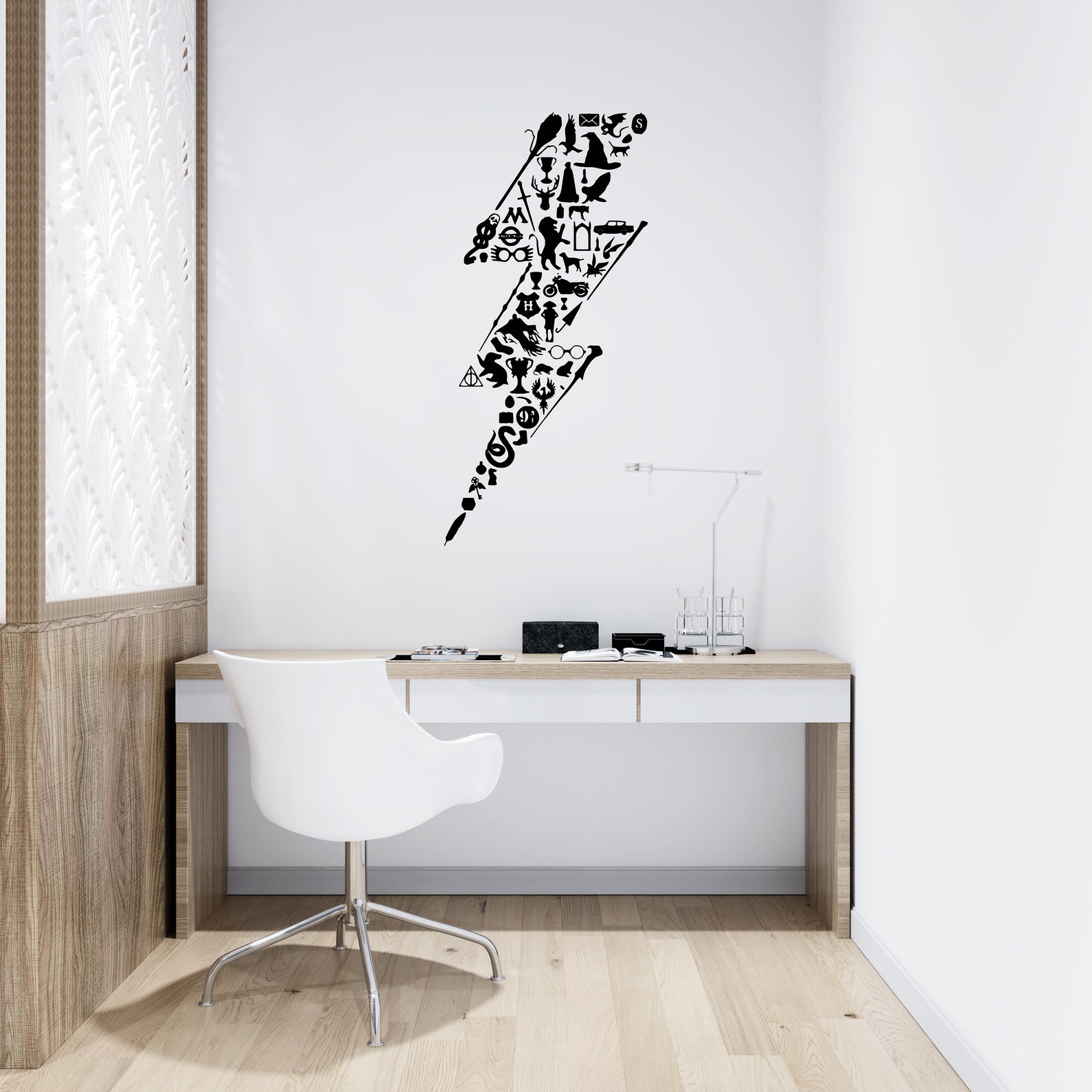 Harry Potter Wall Decal Hogwarts Wall Sticker Golden Snitch Etsy