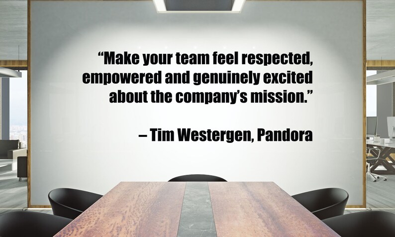 Teamwork Quote Wall Decal: Inspirational Office Decor 1717re - Etsy