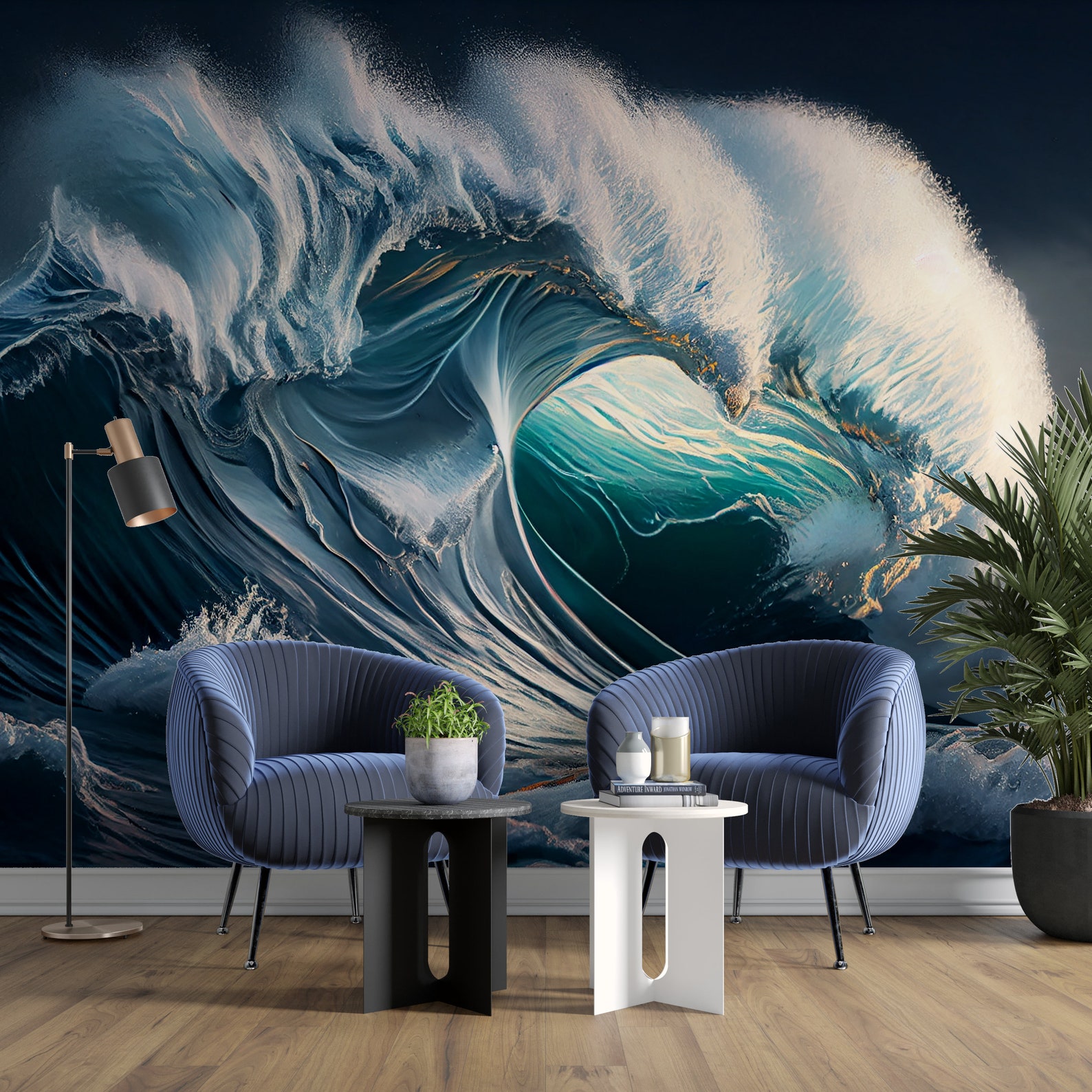Ocean Crest Wave Wallpaper Mural