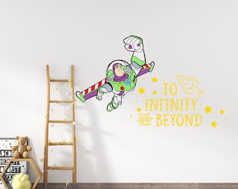 Sticker mural Toy Story Vers l'infini et au-delà Sticker mural cus204