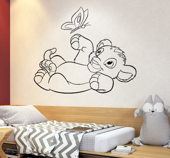 Kids cartoon 2024 wall stickers