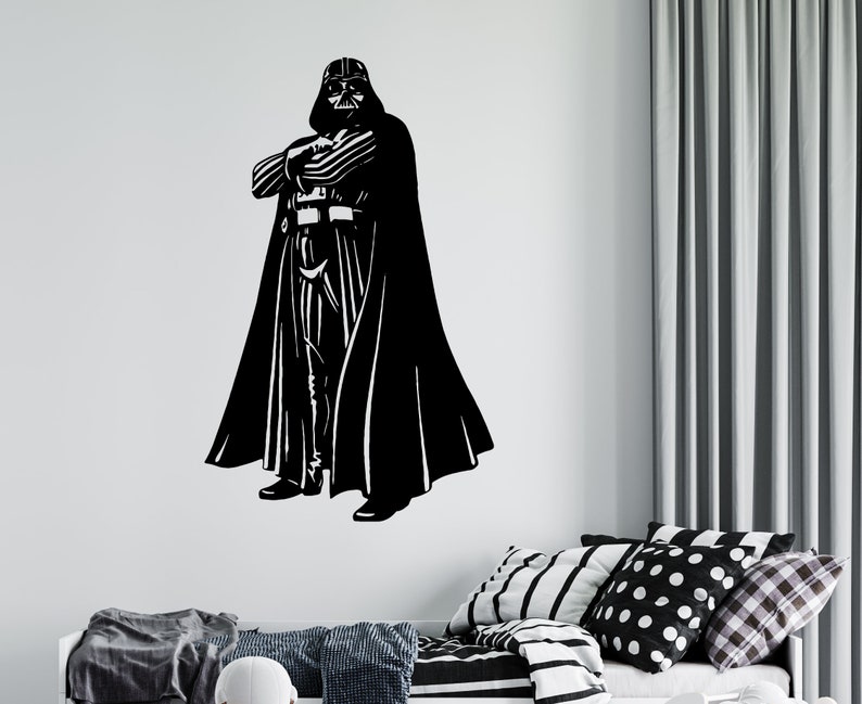 Star Wars Wall Decal Star Wars Wall Sticker Death Star Etsy