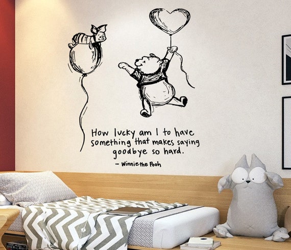 winnie the pooh wall decals for nursery