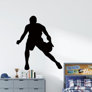 Basketball Wall Decal | Basketball Wall Decor | Custom Name Basketball Player | Basketball Wall Sticker CUS152