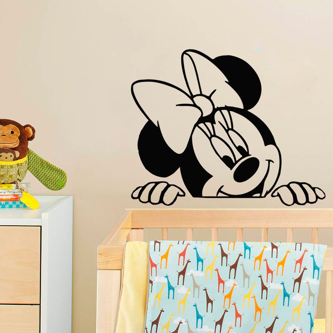 Disney Mickey Mouse 32 pegatinas de pared BiG PLUTO GOOFY MINNIE  Calcomanías de decoración de habitación