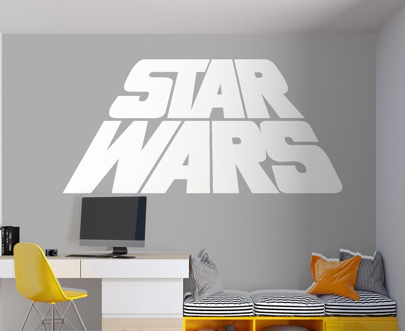 Star Wars Wall Decal Star Wars Wall Sticker Death Star Etsy