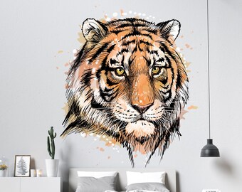 INDIGOS UG - d228 wudnerschoener Bufalo Tribal, Lilla, 80 x 60 cm